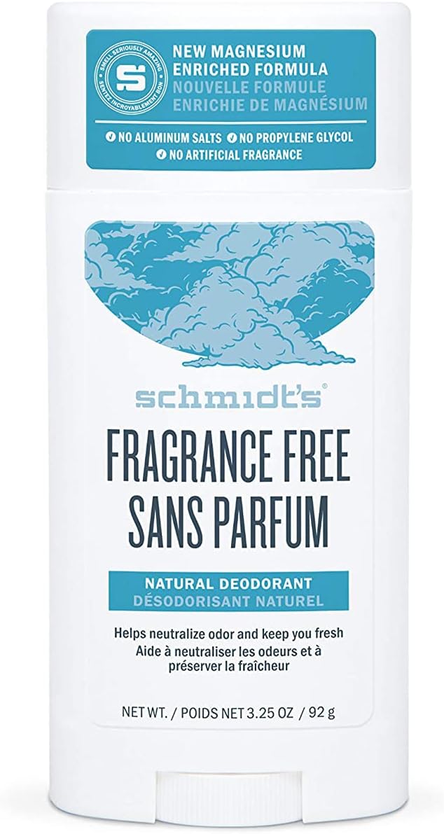 Schmidt's - Fragrance Free deodorant 92g
