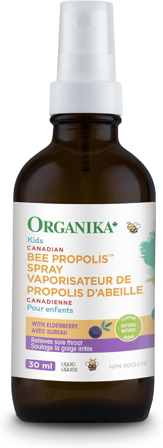 Organika   KIDS BEE PROPOLIS WITH ELDERBERRY SPRAY 30ML