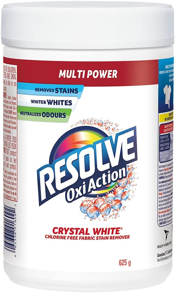 RESOLVE IN WASH PD WHITE 625G pack of 6
