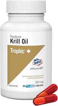 Trophic - Krill Oil Neptune 500mg - 60 Capsules