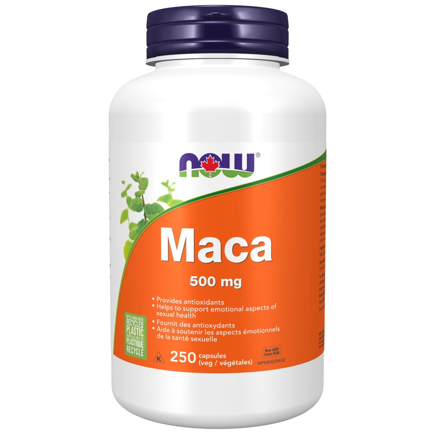 NOW Maca 500mg 250vcap