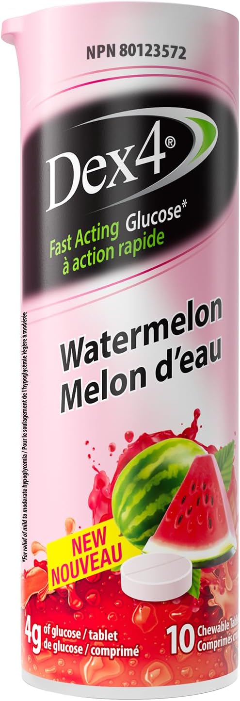 DEX-4 GLUCOSE TB WATERMELON 10 TABLET pack of 12