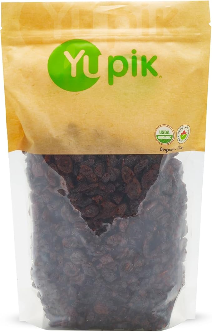 YUPIK Organic Apple Juice Infused Cranberries 1 kg / 2.2lbs