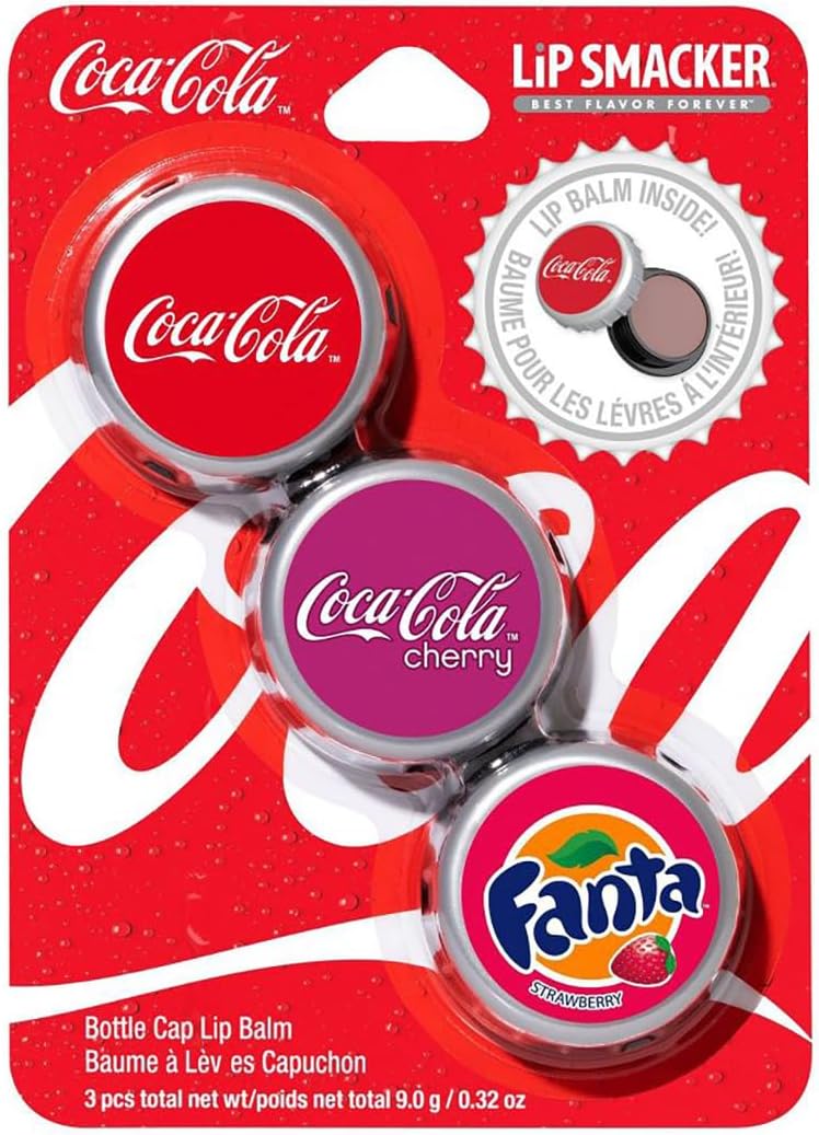 LIP SMACKER LIP BALM COKE BOTTLE pack of 2
