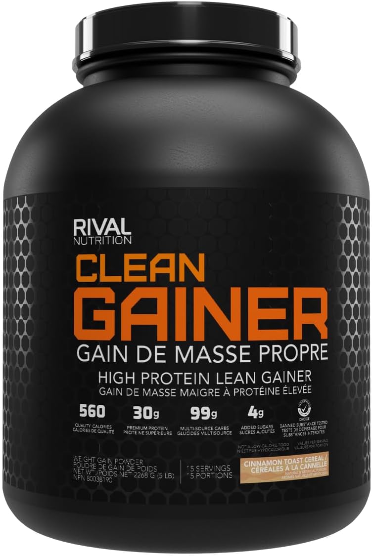 RIVALUS CLEAN GAINER 5lbs CINNAMON TOAST