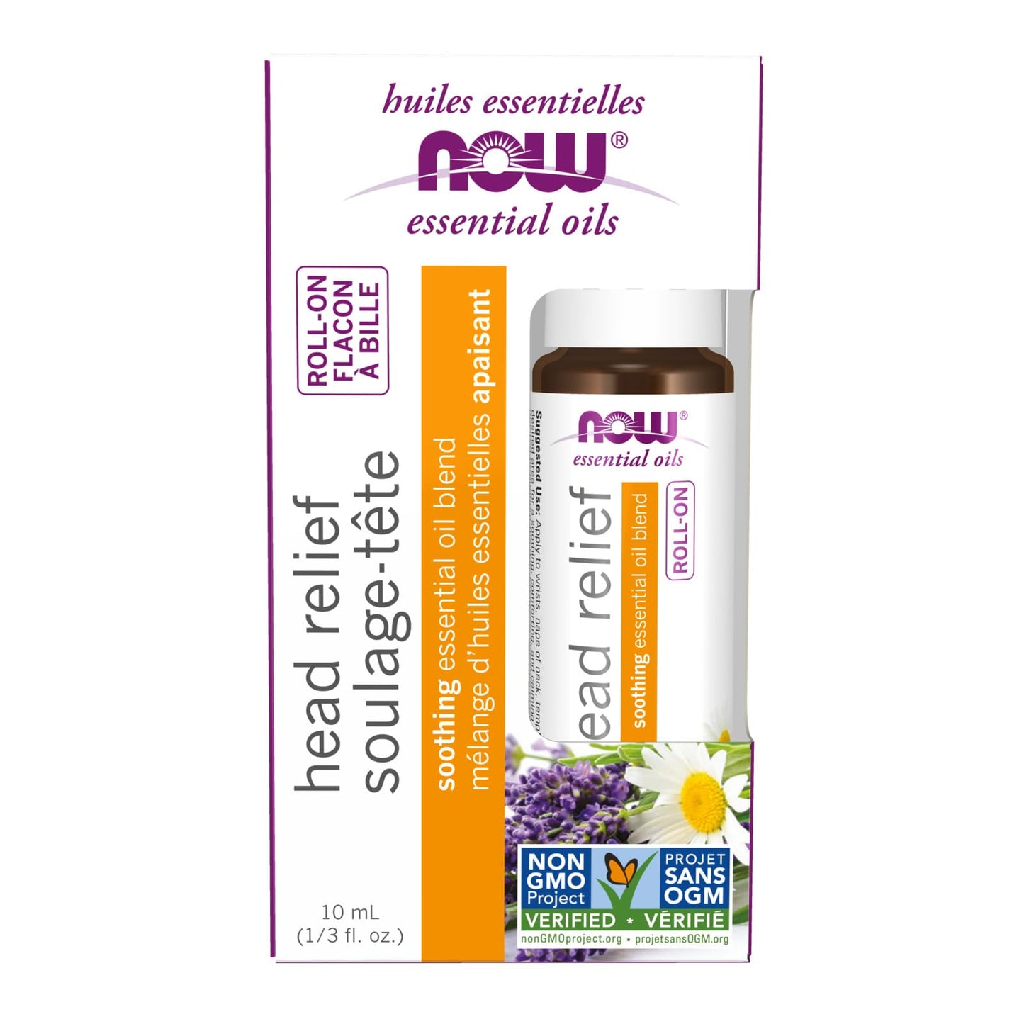 NOW Head Relief EO Roll-On 10mL