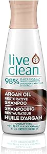 Live Clean   Argan Oil Shampoo 350 ml 350ml