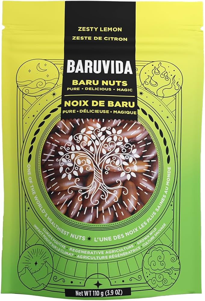 Baruvida Baru Nuts Zesty Lemon 110 g