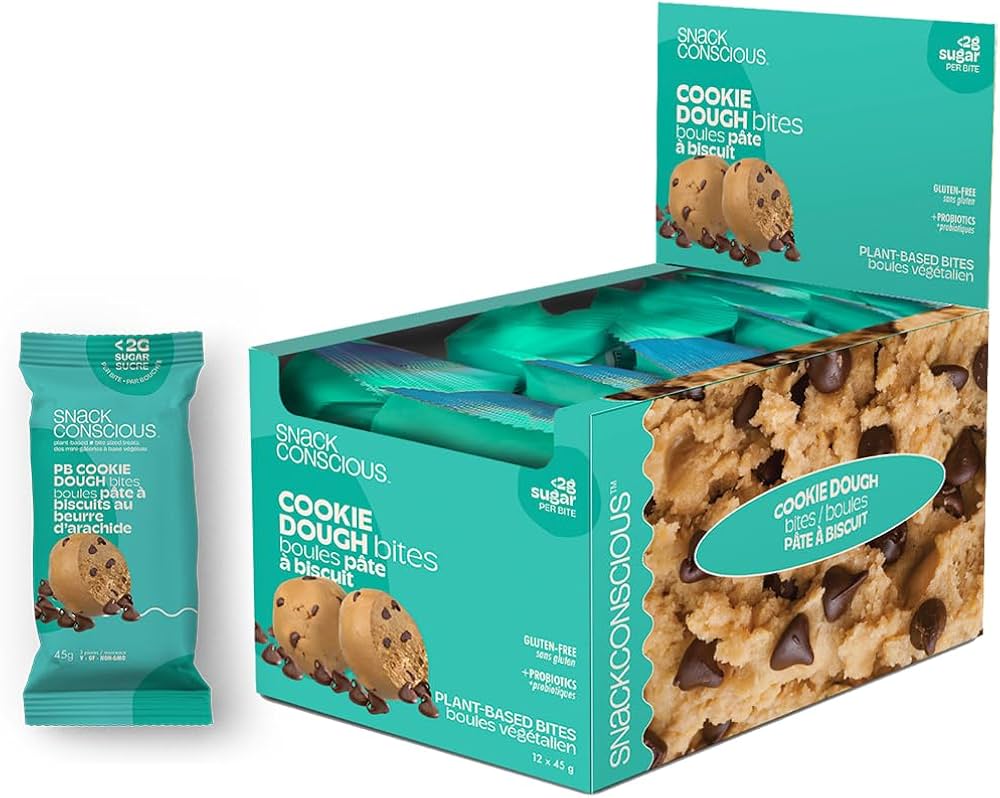 Snack Conscious Peanut Butter Cookie Dough 12 x 45g