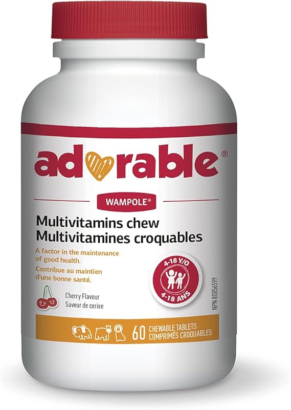 ADORABLE MULTIVITAMINS CHEW TB 60 TABLET