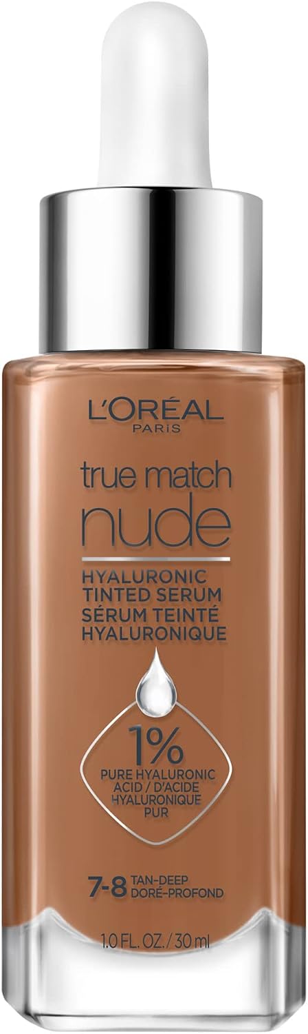 L'OREAL TRUE MATCH TINTED SERUM 7-8 TAN 30ML pack of 2