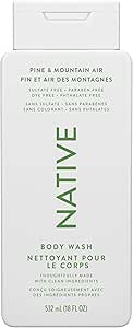 NATIVE BODY WASH PINE & MOUNTAIN AIR 532ML