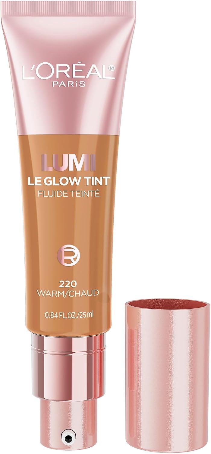 L OREAL LUMI LE GLOW TINT MD W220 pack of 2