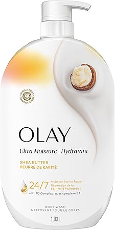 OLAY BODY WASH ULTRA MOISTURE SHEA BUTTER 1.03L