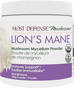 HostDefense_Lions Mane Mushroom Mycelium Powder_100g
