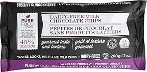 Pure Food By Estee Chocolate Chips Dairy Free Milk Chocolate Chips198G