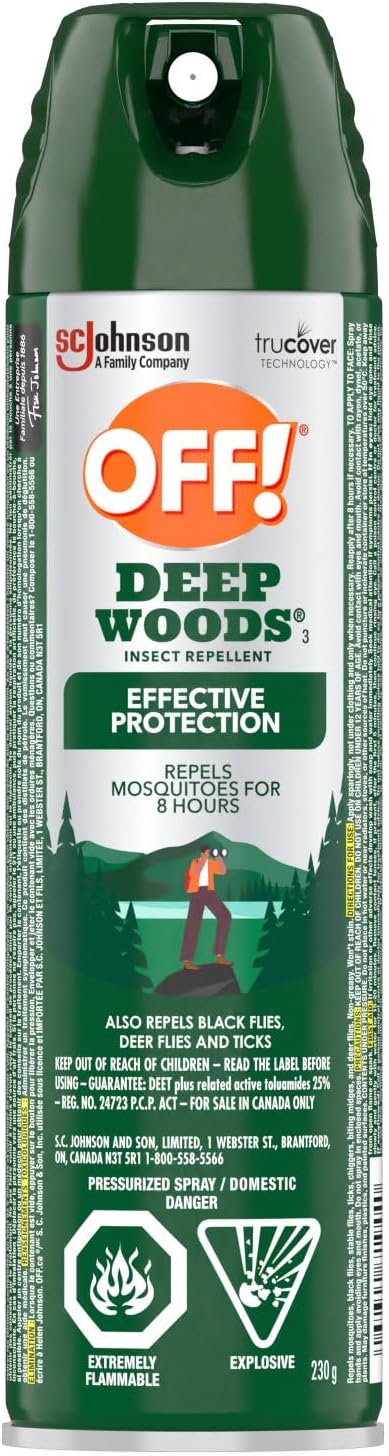 OFF DEEP WOODS AERO 230G AEROSOL pack of 12