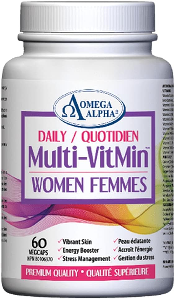 Omega Alpha Daily Multi-VitMin™ Women 60 vcap
