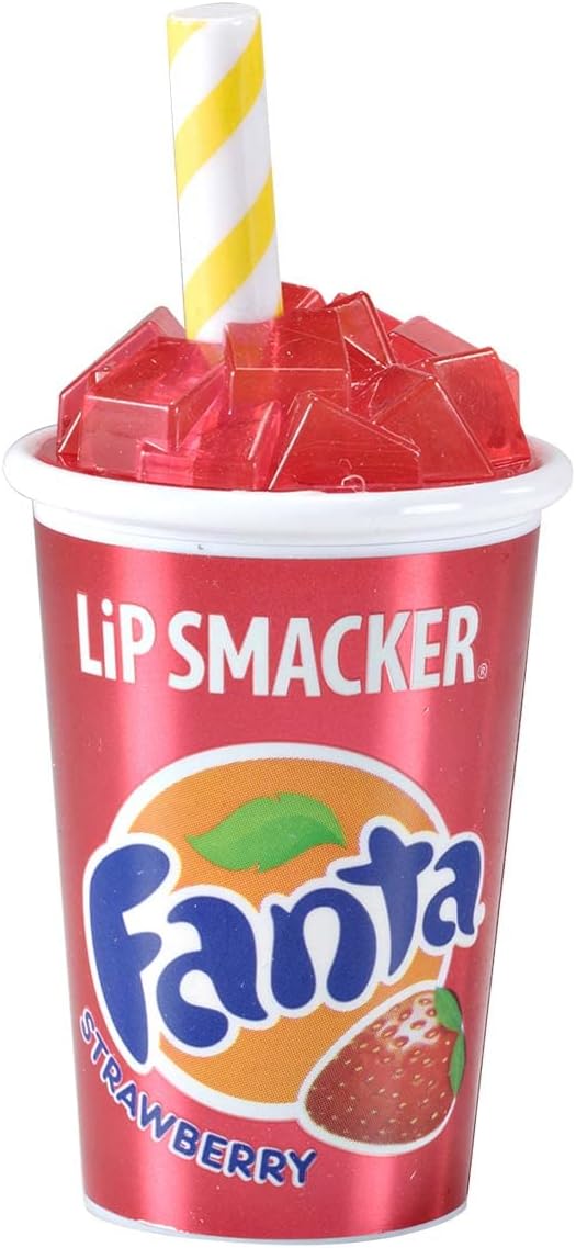 LIP SMACKER LIP BALM FANTA STRAWBERRY pack of 2