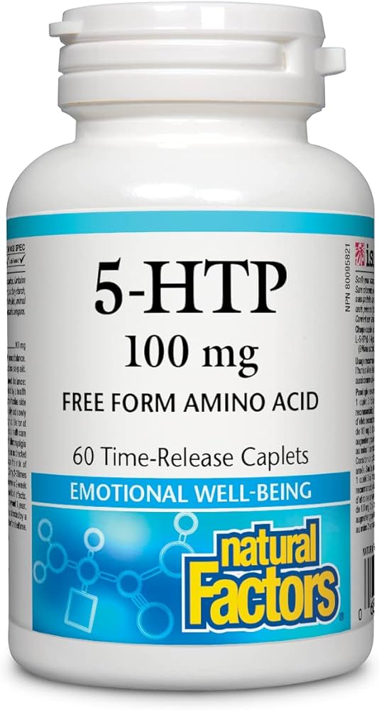 Natural Factors 5-HTP 100 mg Time Release 60 caps