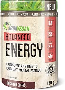 Iron Vegan Balanced Energy 150g Roasted Coffee