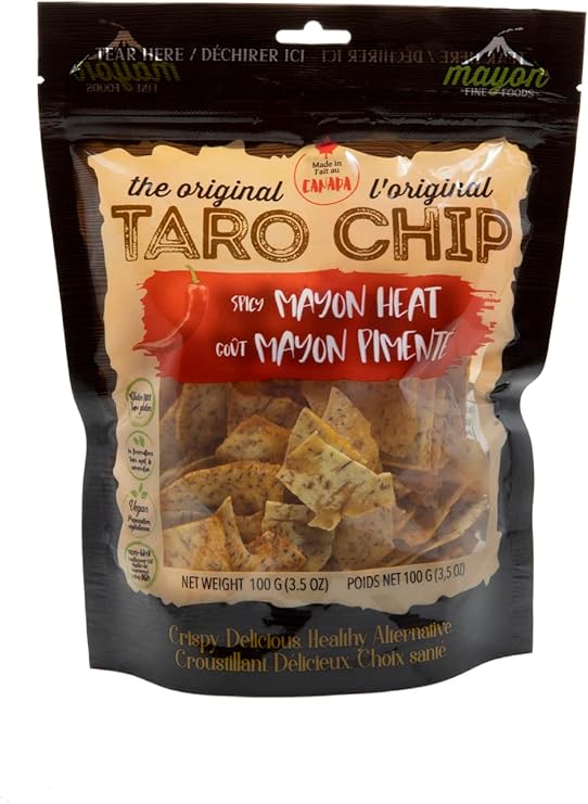 TARO CHIP MAYON FINE FOOD_TARO CHIP SPICY MAYON HEAT 100G