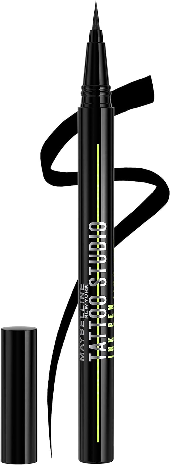 MAYBELLINE TATTOO STUDIO LIQ EYELINER BLACK pack of 2