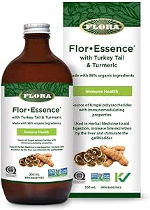 Flora Flor·Essence® with Turkey Tail & Turmeric*500 mL