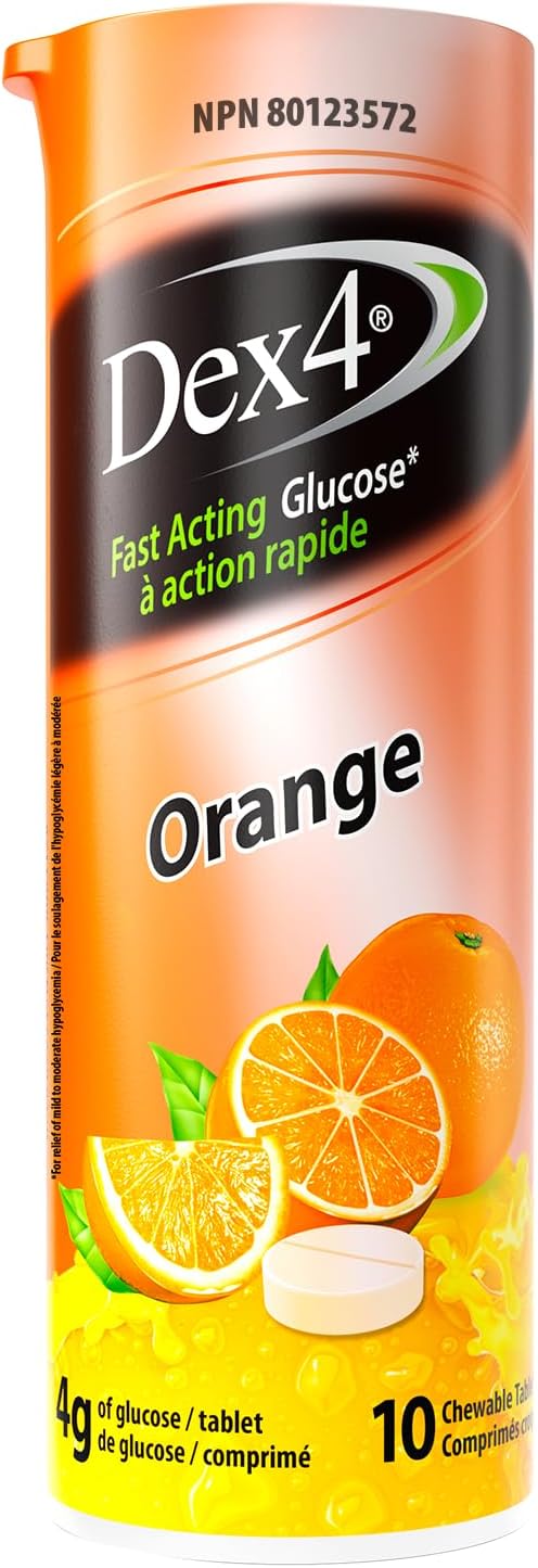 DEX-4 GLUCOSE TB ORANGE 10 TABLET pack of 12