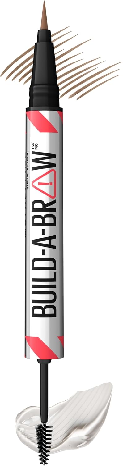 MAYBELLINE BUILD A BROW SOFT BROWN 1.4ML pack of 2