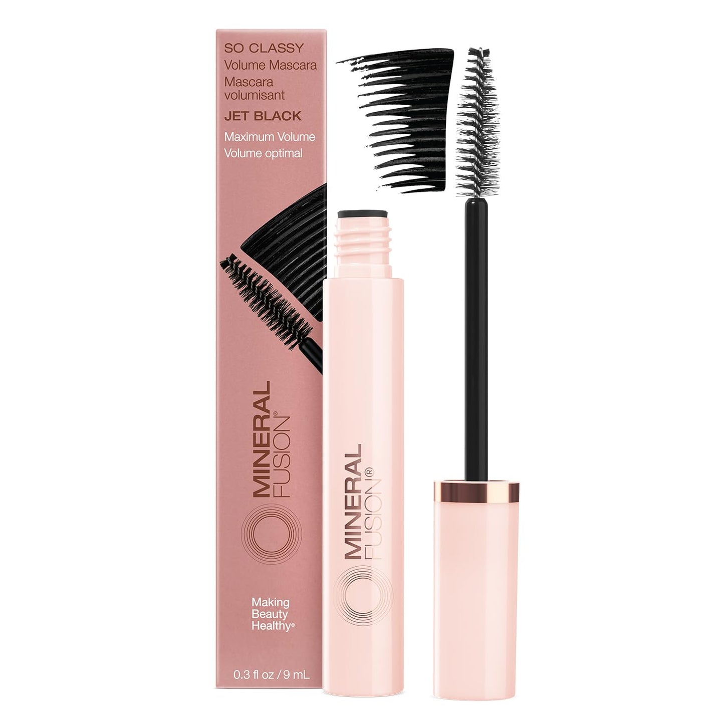 Mineral Fusion Natural Brands So Classy, Vol Mascara Dark Brown 9ml