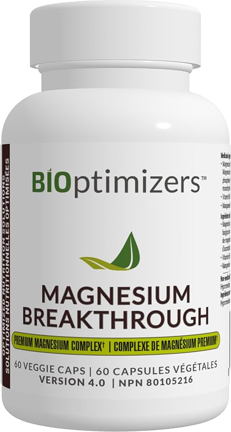 BiOptimizers Magnesium Breakthrough - NEW! 60 cap