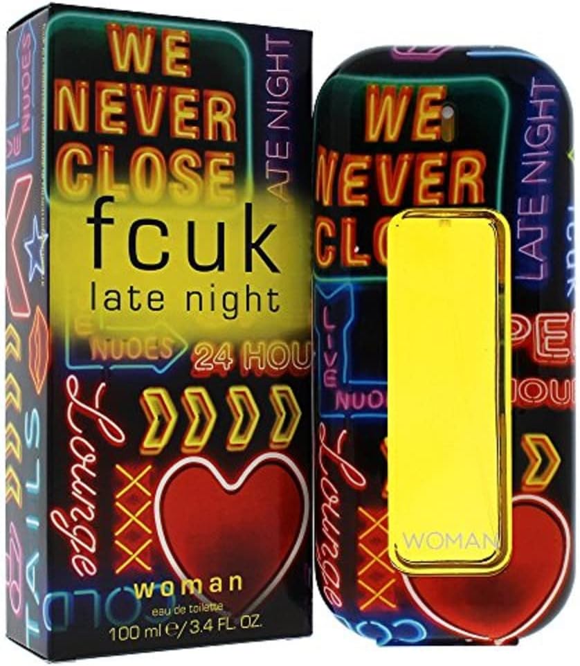 Fcuk Late Night Eau De Toilette Spray By French Connection 3.4 oz Eau De Toilette Spray