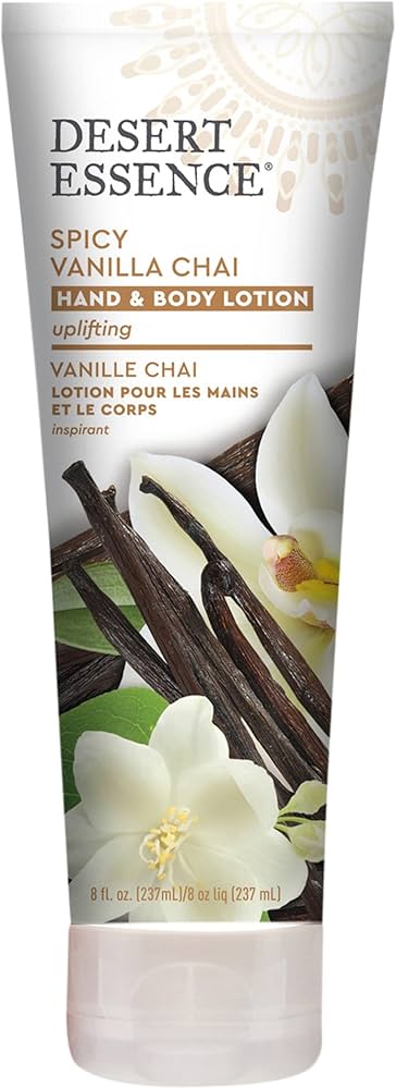 DESERT ESSENCE Vanilla Chai Hand & Body Ltn 237mL