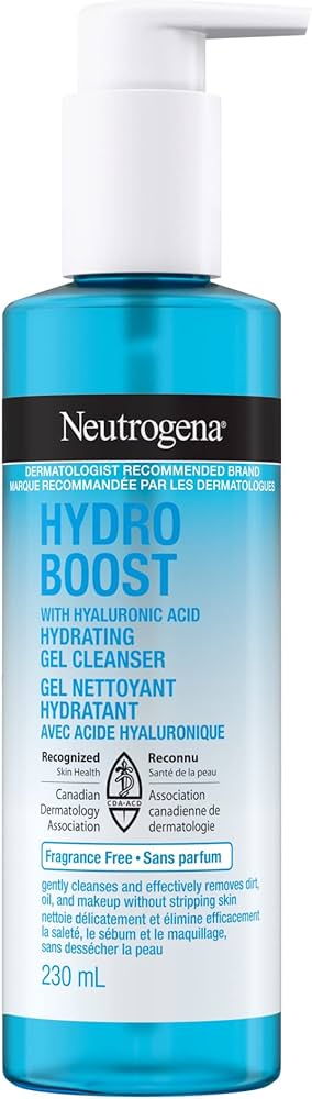 NEUTROGENA HYDRO BOOST GEL FACIAL CLEANSER 230ML