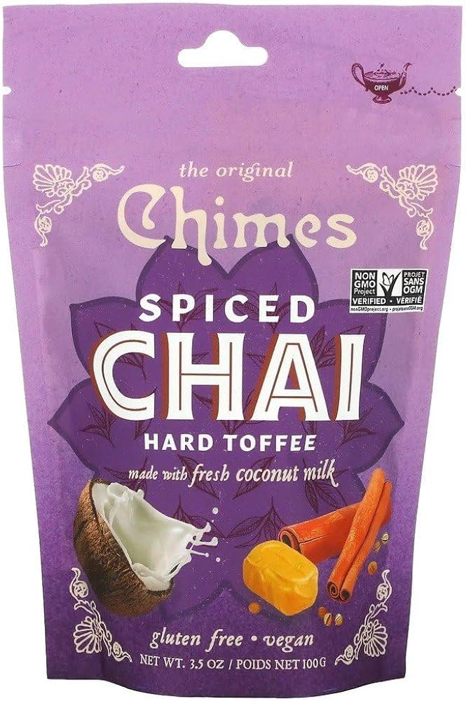 CHIMES GOURMET Spiced Chai Hard Toffee 100g