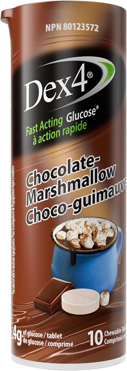 DEX-4 GLUCOSE CHOCOLATE & MARSHMALLOW 10 pack of 12