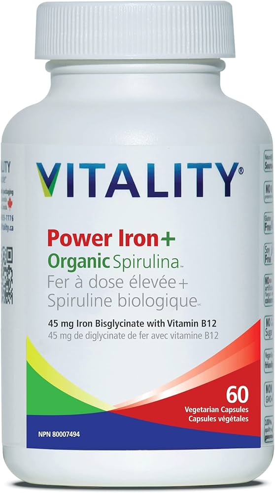Vitality Products Inc. BOGO Power Iron 60 with Free 30vcap 90vcap