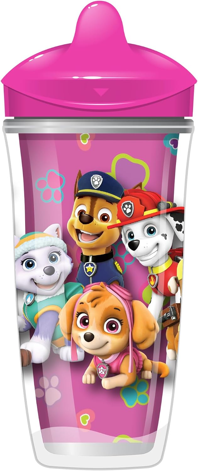 PLAYTEX STAGE3 PAW PATROL SPOUT CUP GIRL 9OZ