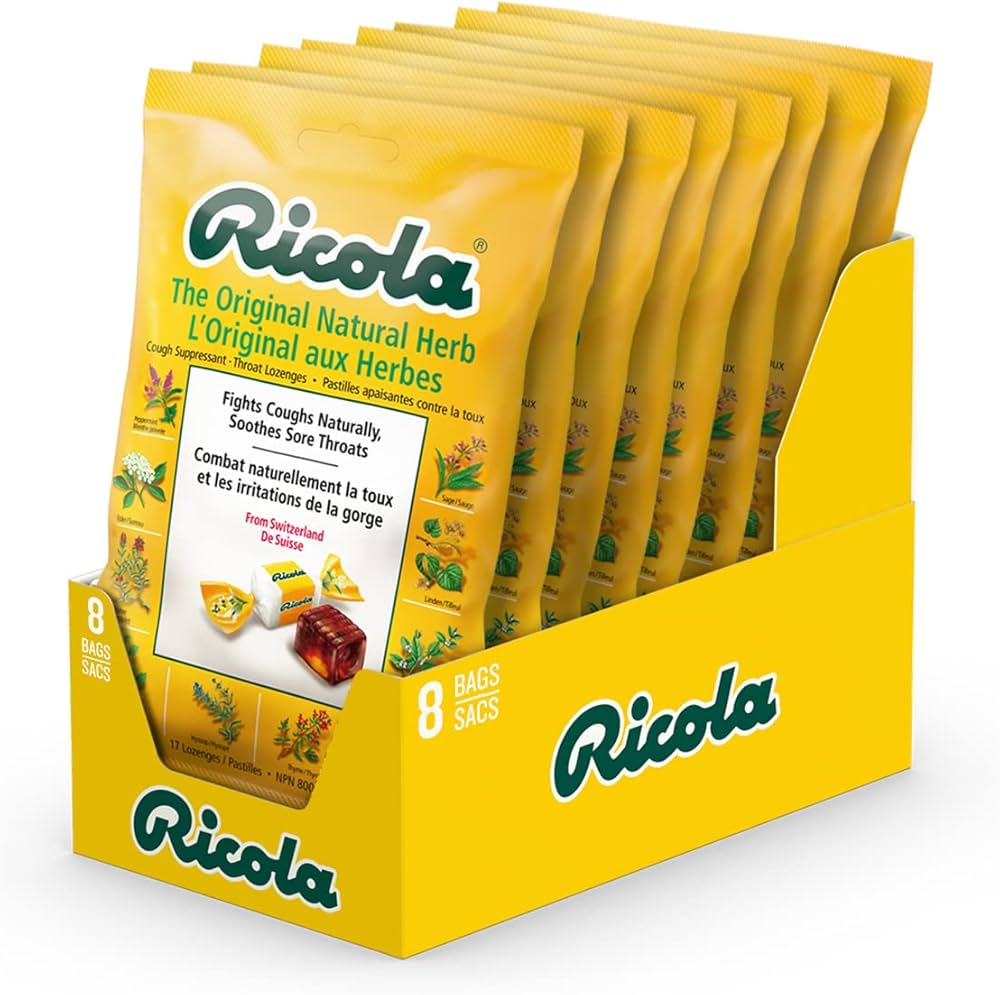 Ricola Original Herb Lozenges 8 x 17ct