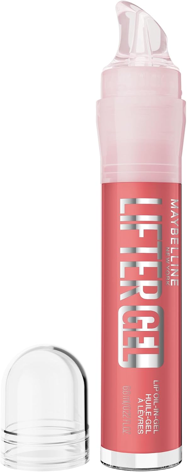 MAYBELLINE LIFTER LIP OIL GEL 006 STRAWBERRY SHAKE pack of 2
