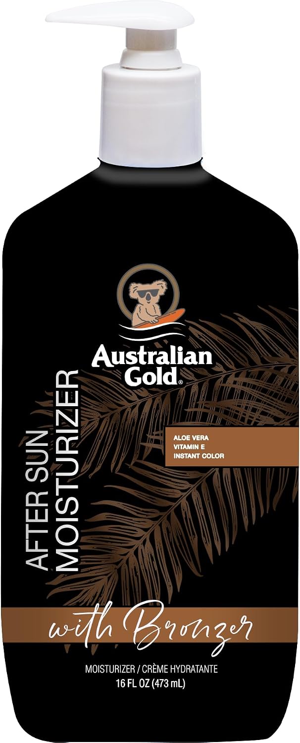 AUSTRALIAN GOLD MOIS AFTER SUN W/BRONZER 473ML pack of 6