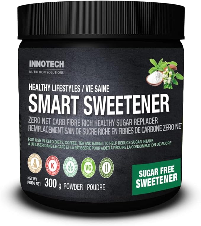 Innotech - Smart Sweetener - 5grams Fibre, Zero Net Carb - 300 grams