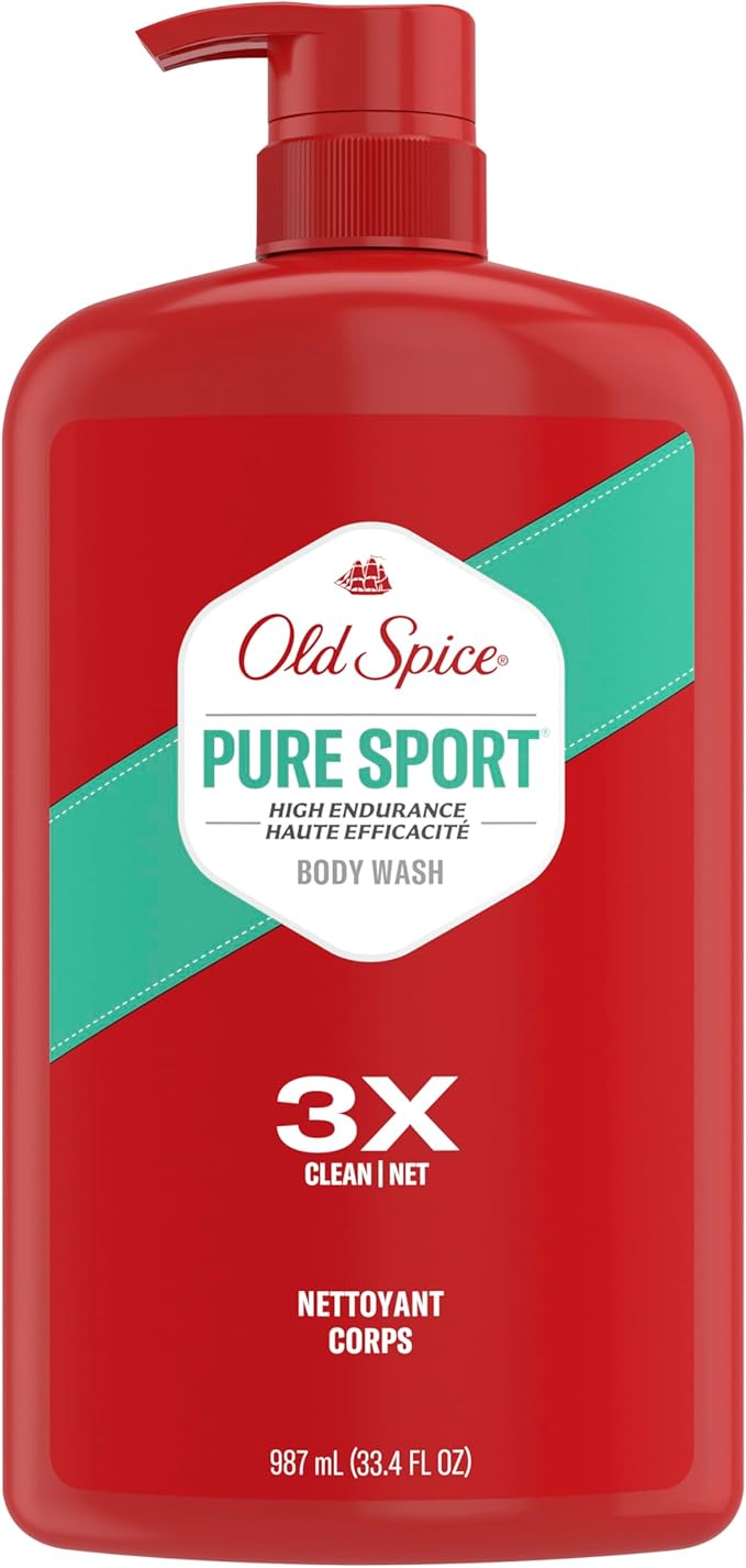 OLD SPICE BODY WASH PURE SPORT PUMP 987ML