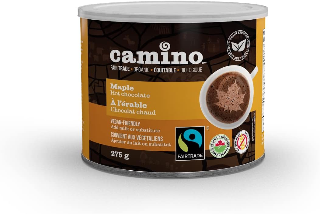 Camino - Organic Hot Chocolate (Dark) Tin Maple 275g