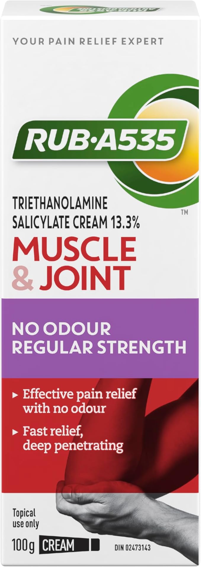 RUB A535 ODOURLESS 100G CREAM