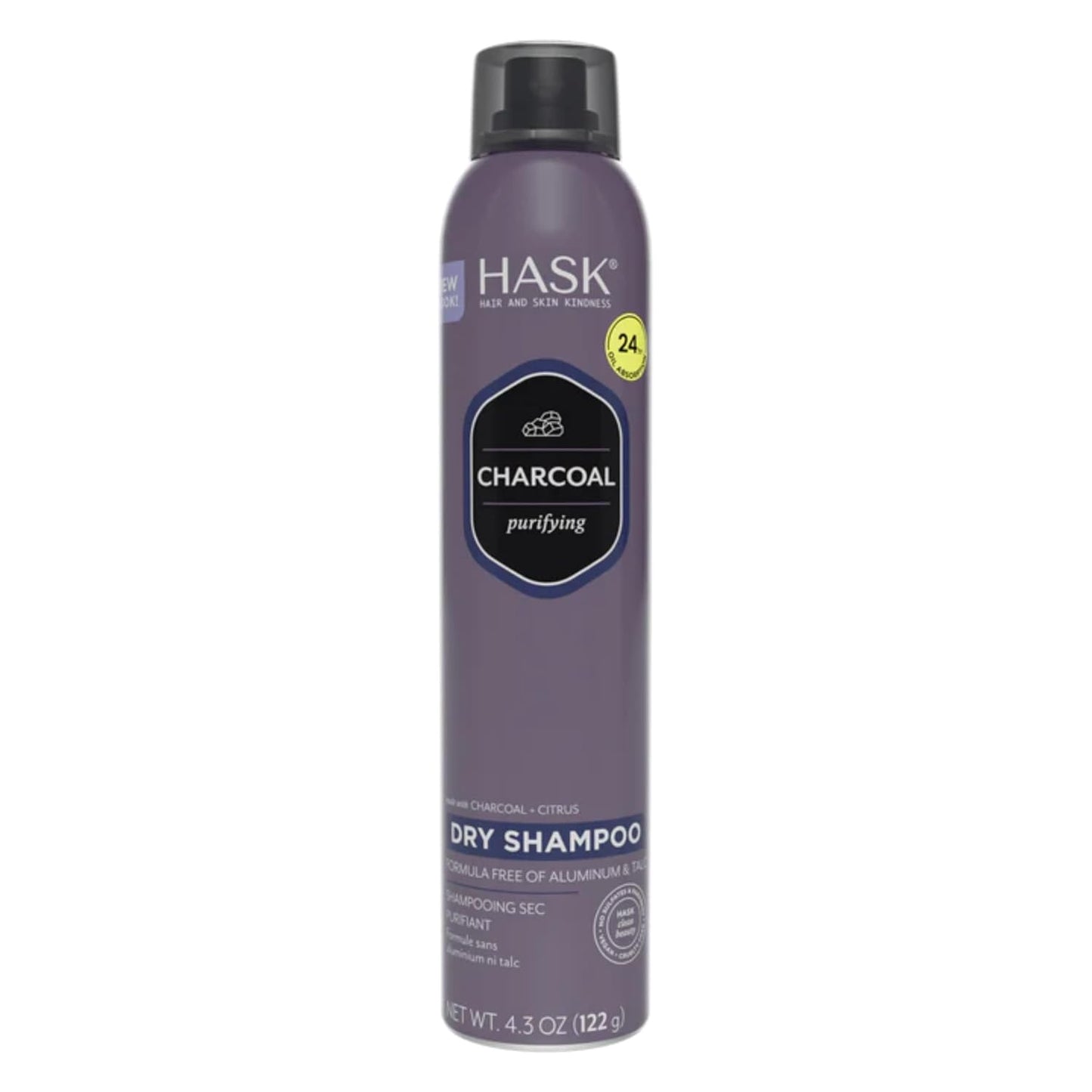 HASK SHP DRY CHARCOAL 122G AEROSOL