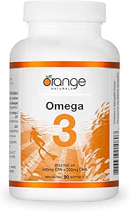 Orange Naturals      Omega-3 Fish Oil 400/200mg      90 Softgels