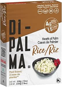 Dipalma -  Hearts of Palm - Rice 12 x 338g