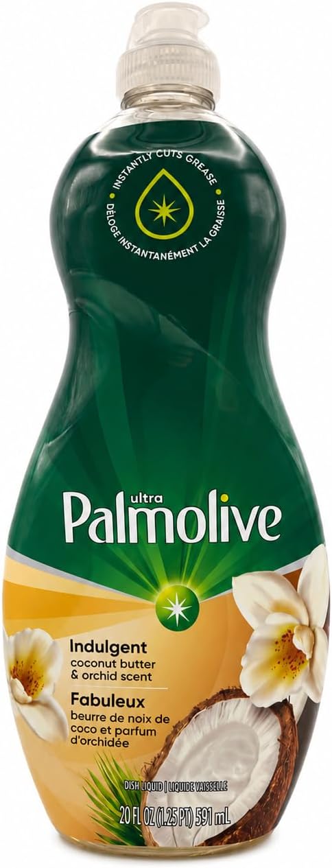 PALMOLIVE DISH COCONUT BUTTER & ORCHID 591ML pack of 9